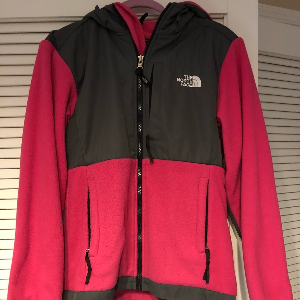 XL slim fit north face with hood